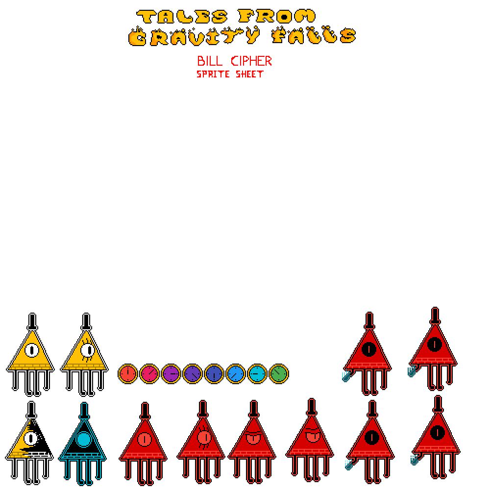 Pixilart - TFGT bill cipher sheet by ink-man