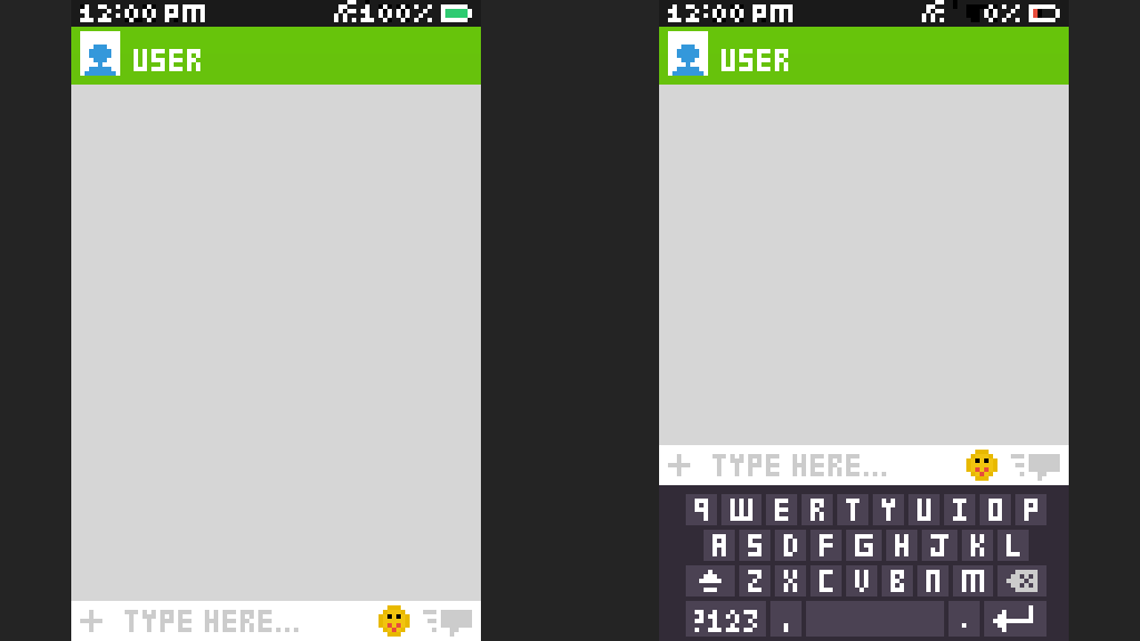 pixilart texting template by fleja
