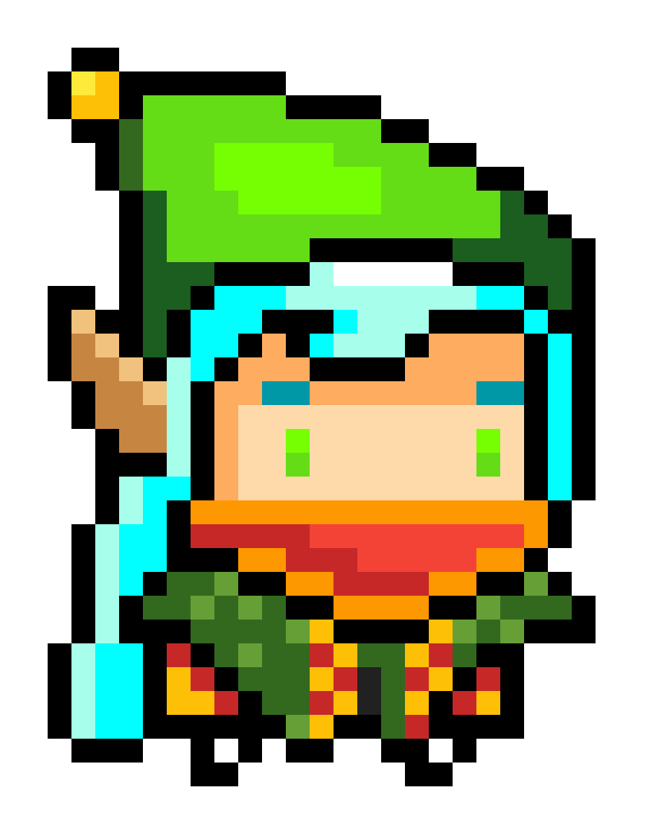 Pixilart Soul knight elf by Aiben1234321