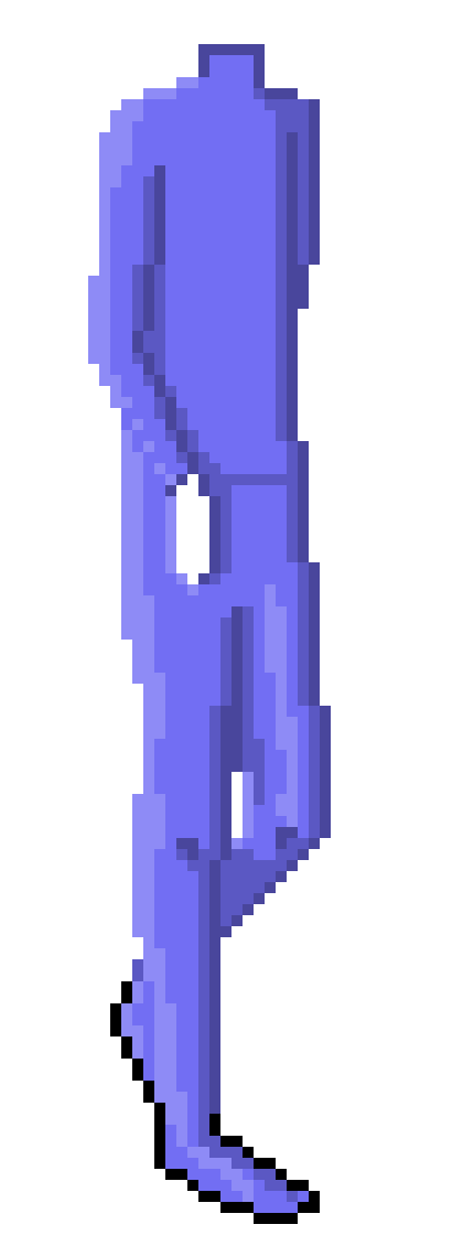 headless purple 3/4 front by JimiSou