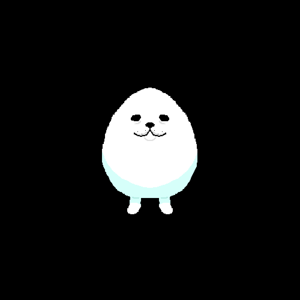 Pixilart eggdog without the limbs by bluefrog3