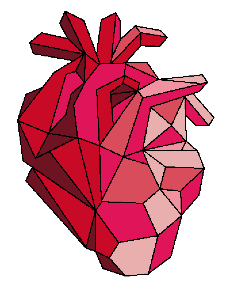 Pixilart Crystal Heart By Slavedaddy