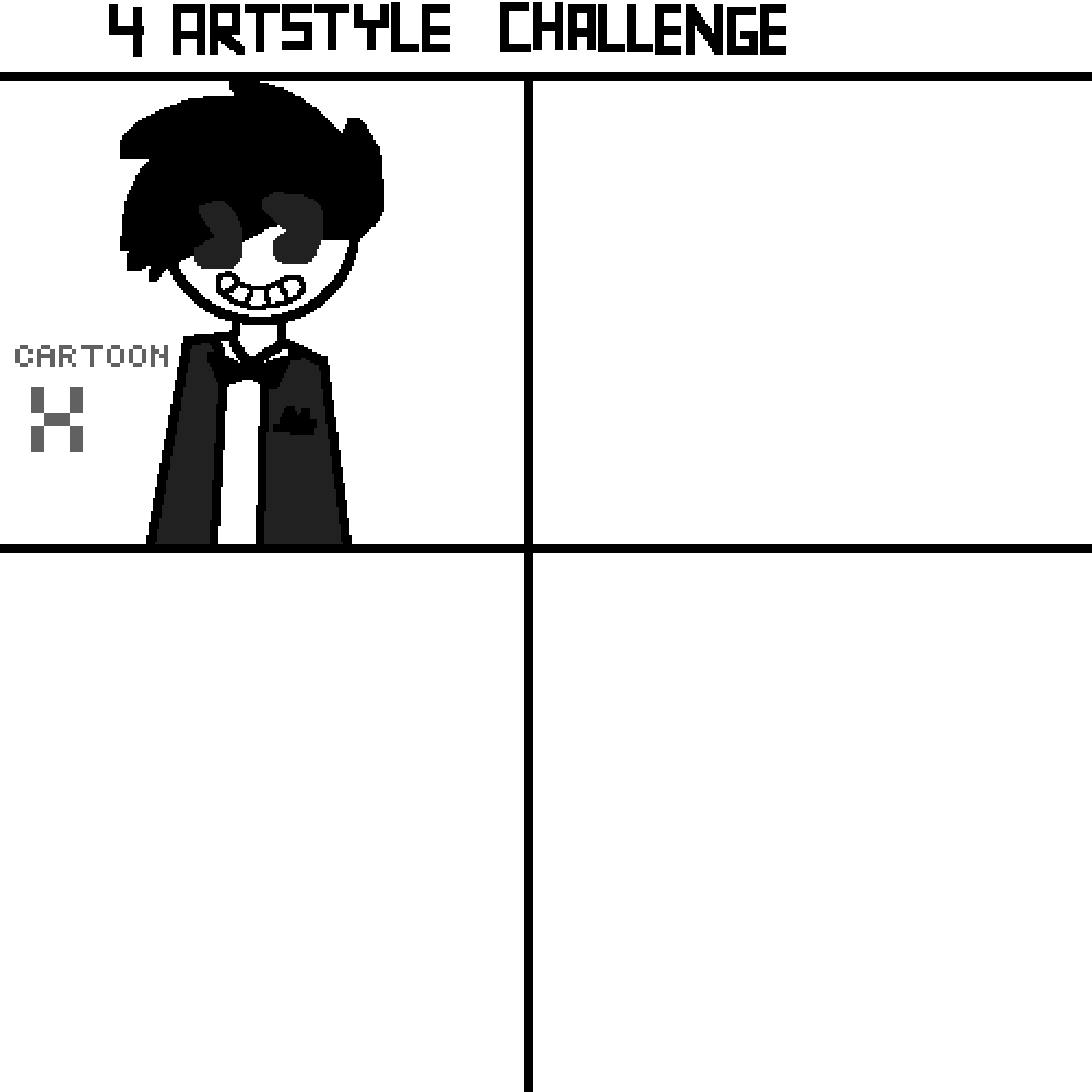 Pixilart 4 art challenge by Xalbertry