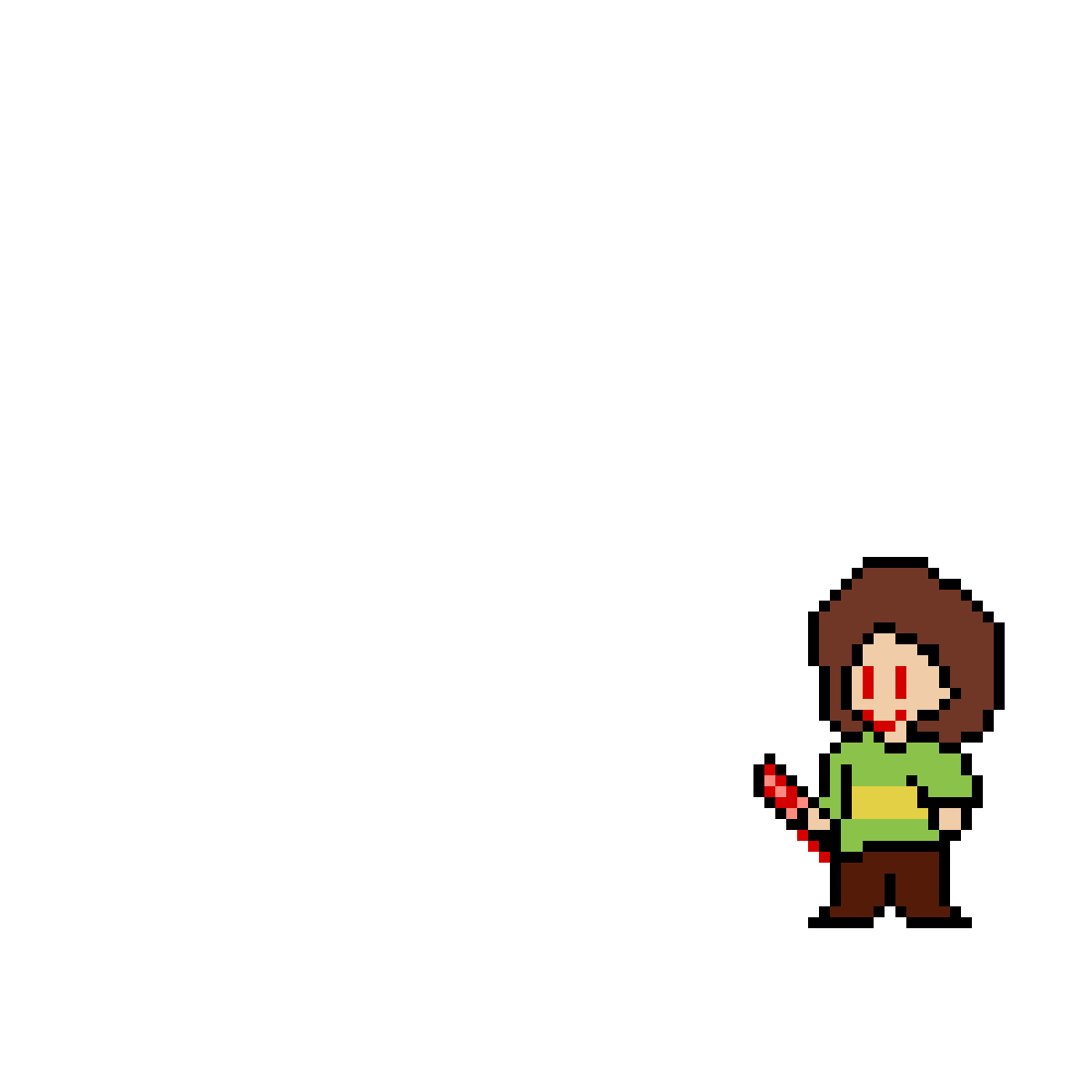 Pixilart - Chara sprite by Xr5cv