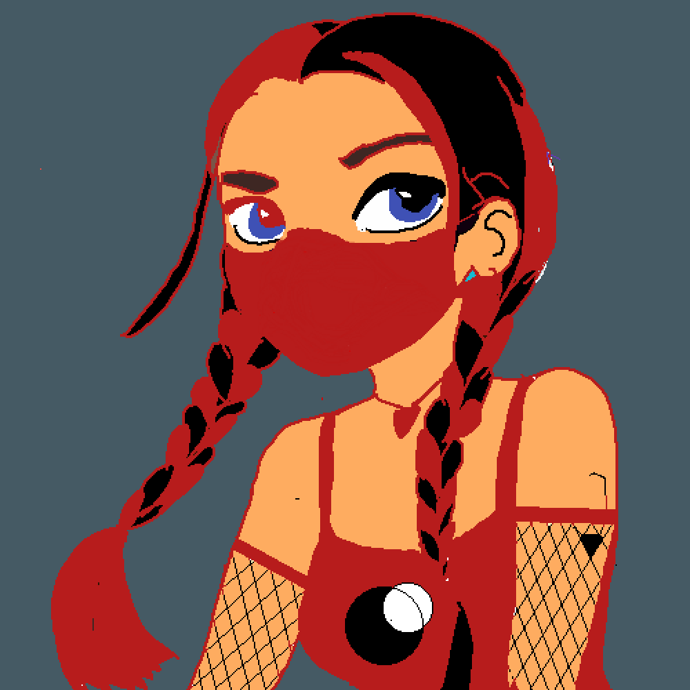 Editing Mask Girl - Free online pixel art drawing tool - Pixilart
