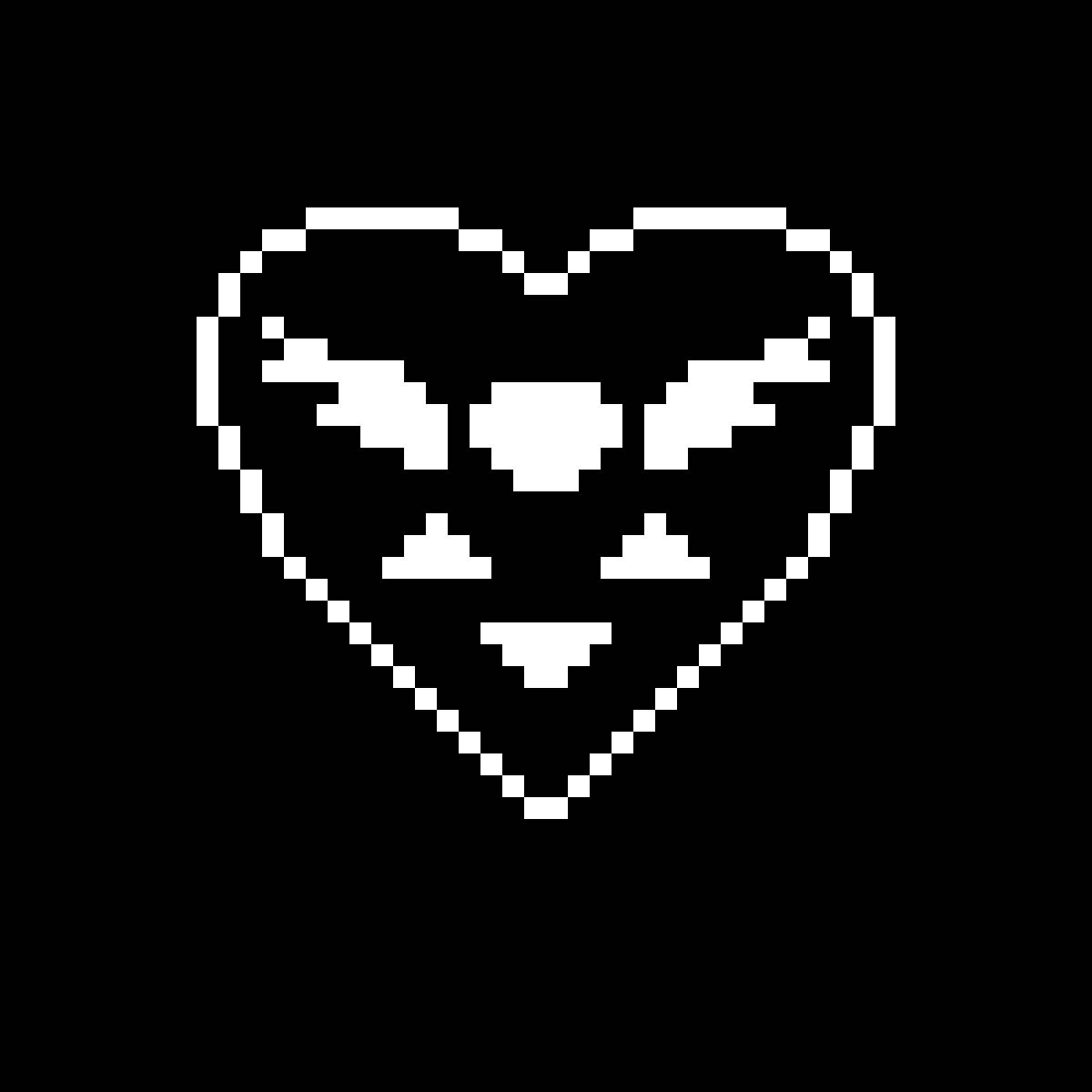 Pixilart Deltarune symbol by TheSilverWolf13