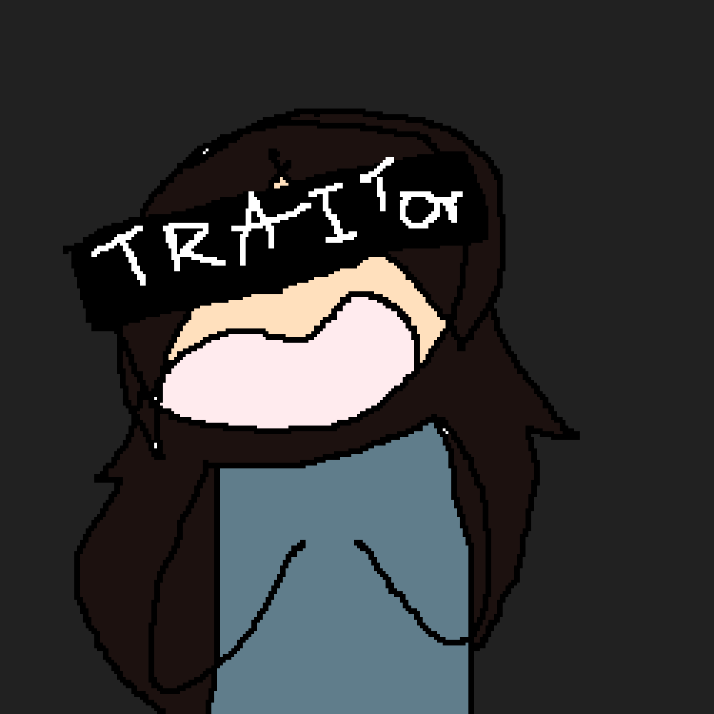 Pixilart t r a i t o r by snailz
