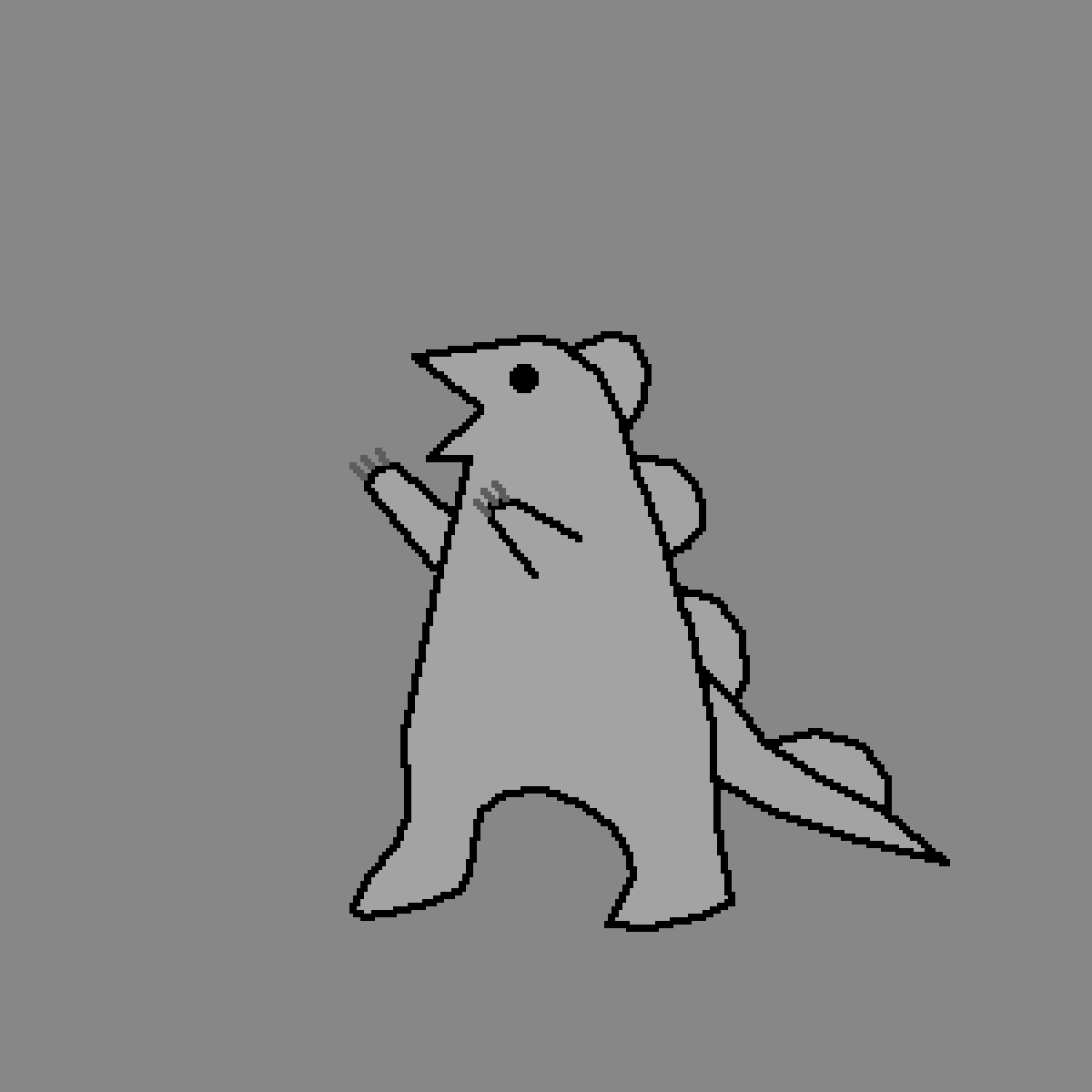 Pixilart - Godzilla Atomic breath by GodzilaSiren, image size:1200x1200