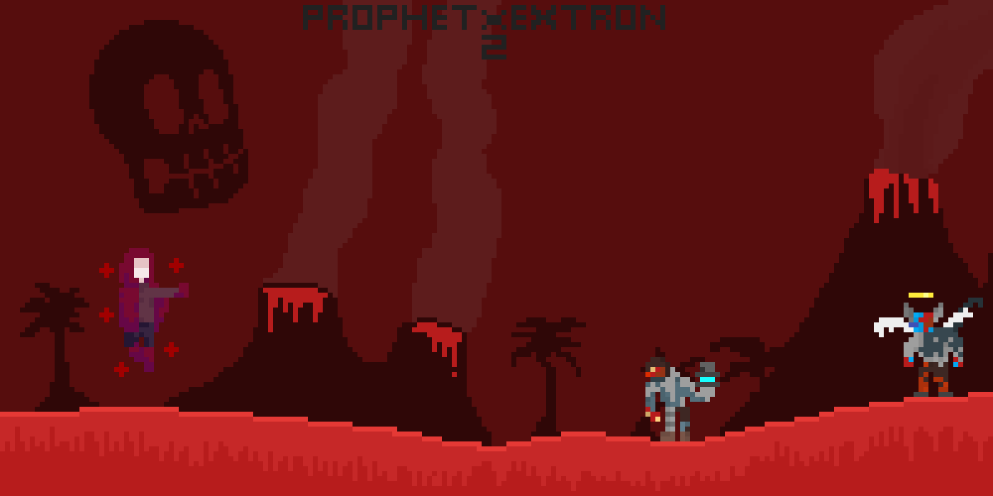 Pixilart PROPHET X EXTRON (Collab) by ProphetOfGaster