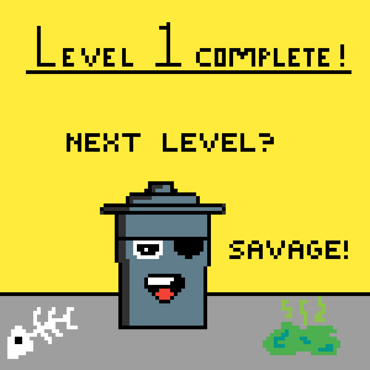 Savage Trash Can! by Thaker