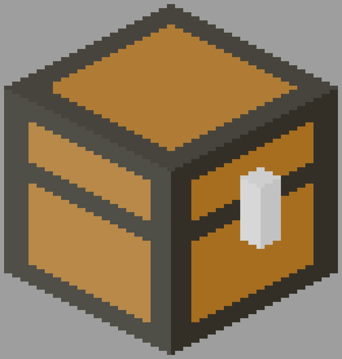 Pixilart Minecraft treasure chest by mp782