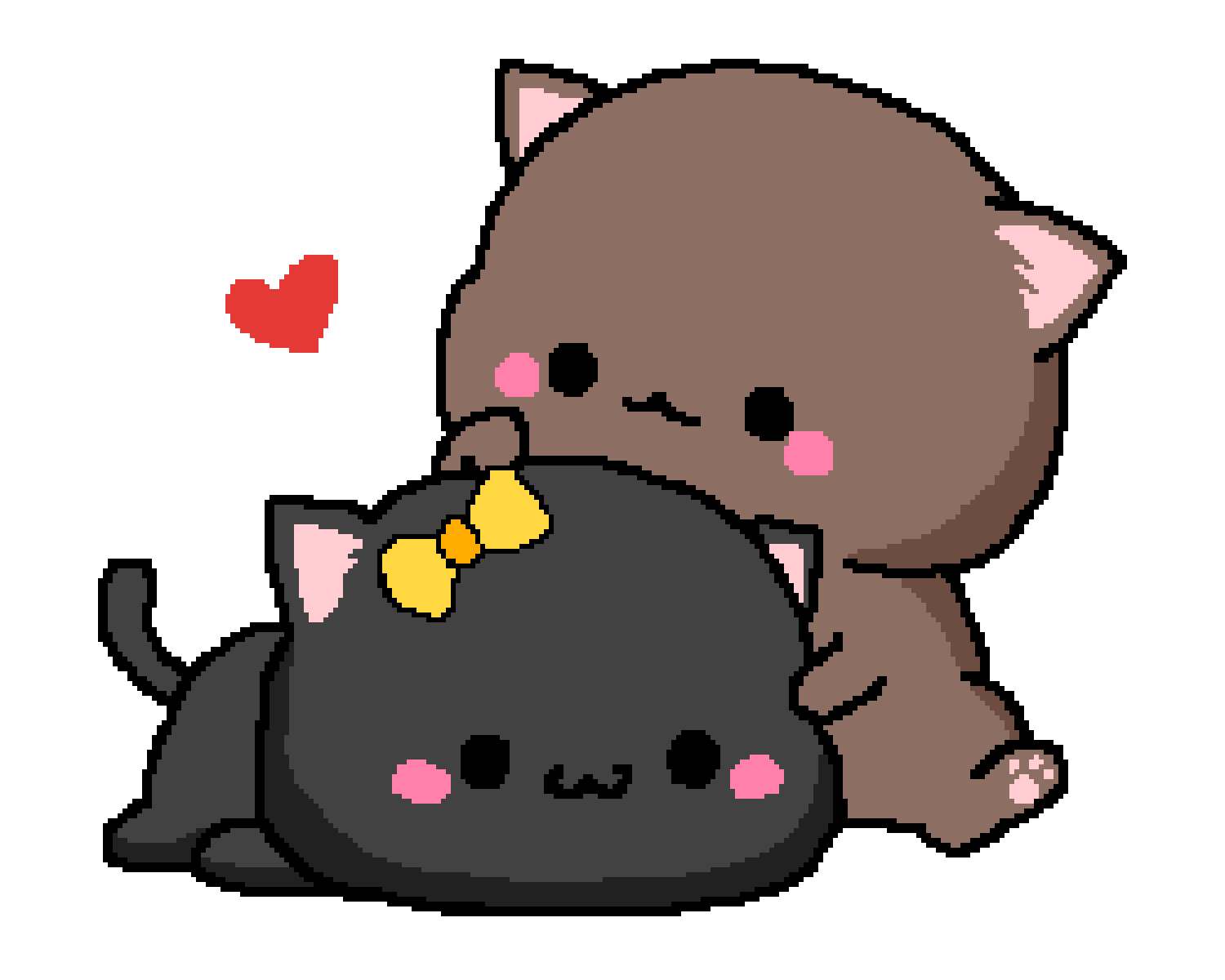 Pusheen And Cat By GalaxyClaire Pixilart