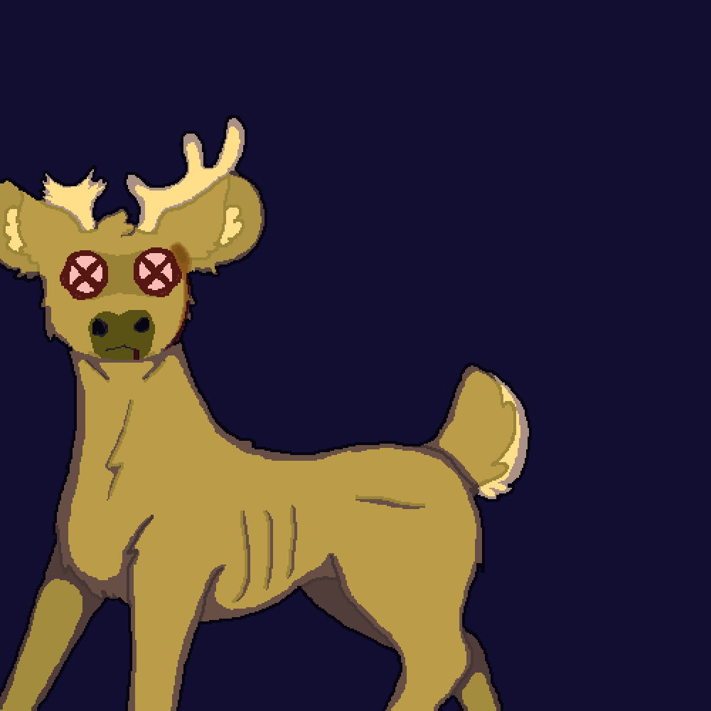 Pixilart i feel like a deer in the headlights of love by cremeofthechees