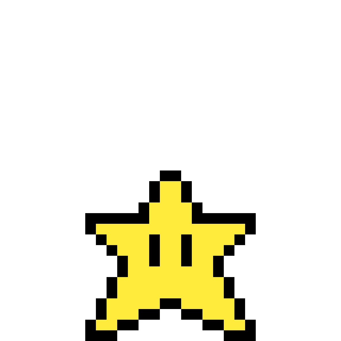 Star pixel art