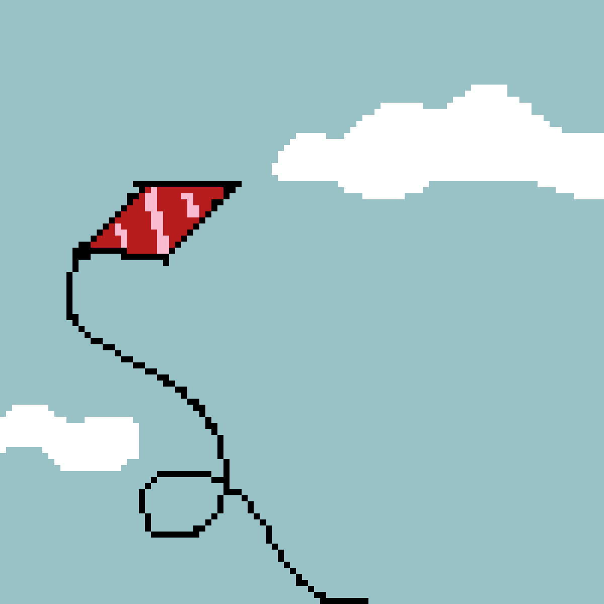 Pixilart Kite by Moosejuice