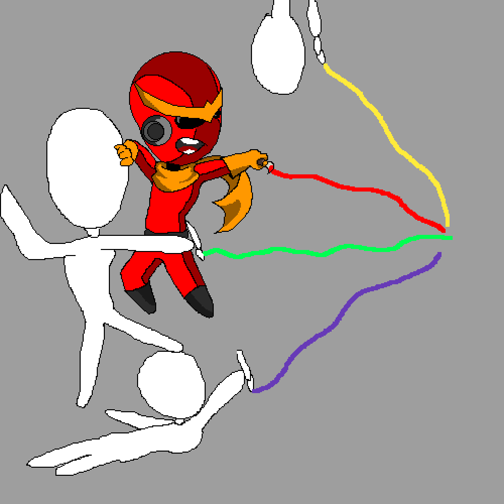 Pixilart - Go Go Pixel Rangers! by Blackhawk