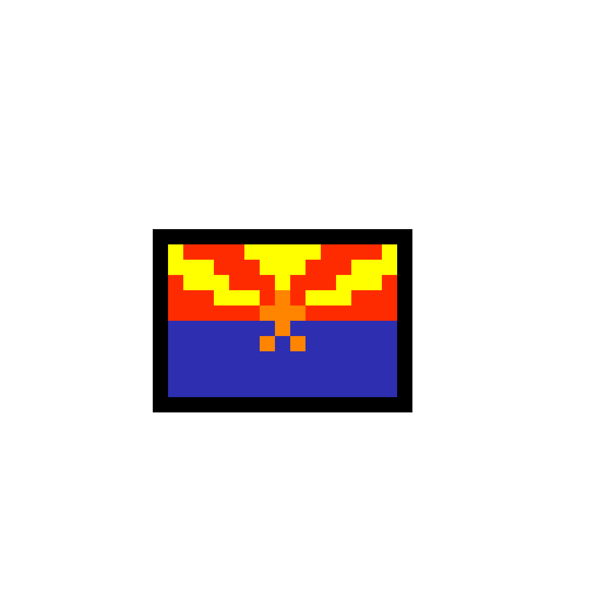 Pixilart - AZ flag by Anonymous