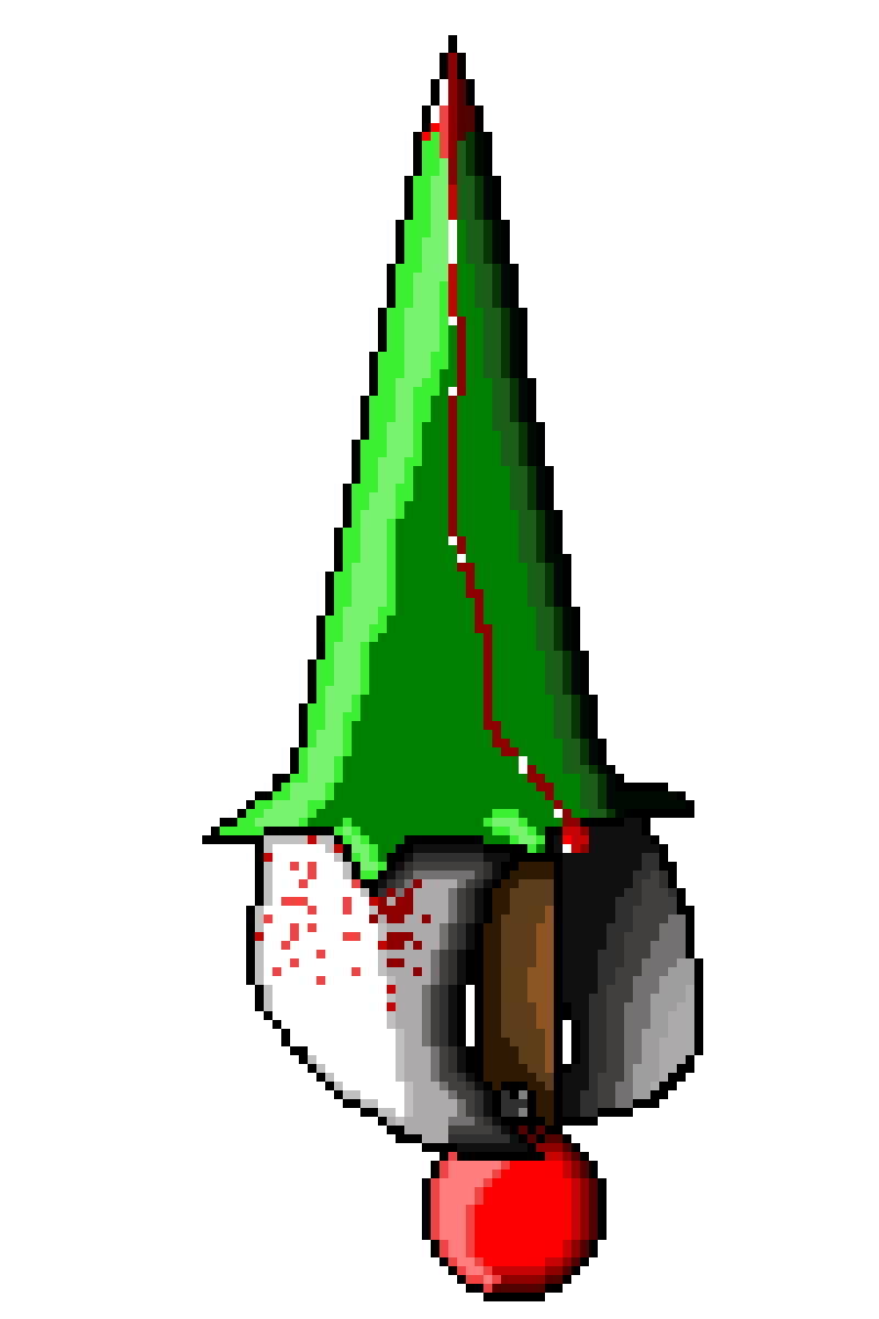Pixilart Christmas Tree Sword by NeveTheRay