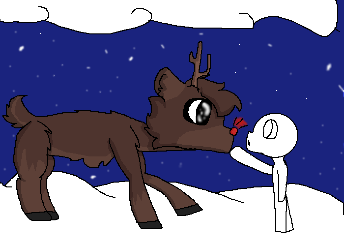 Editing finding rudolph - Free online pixel art drawing tool - Pixilart