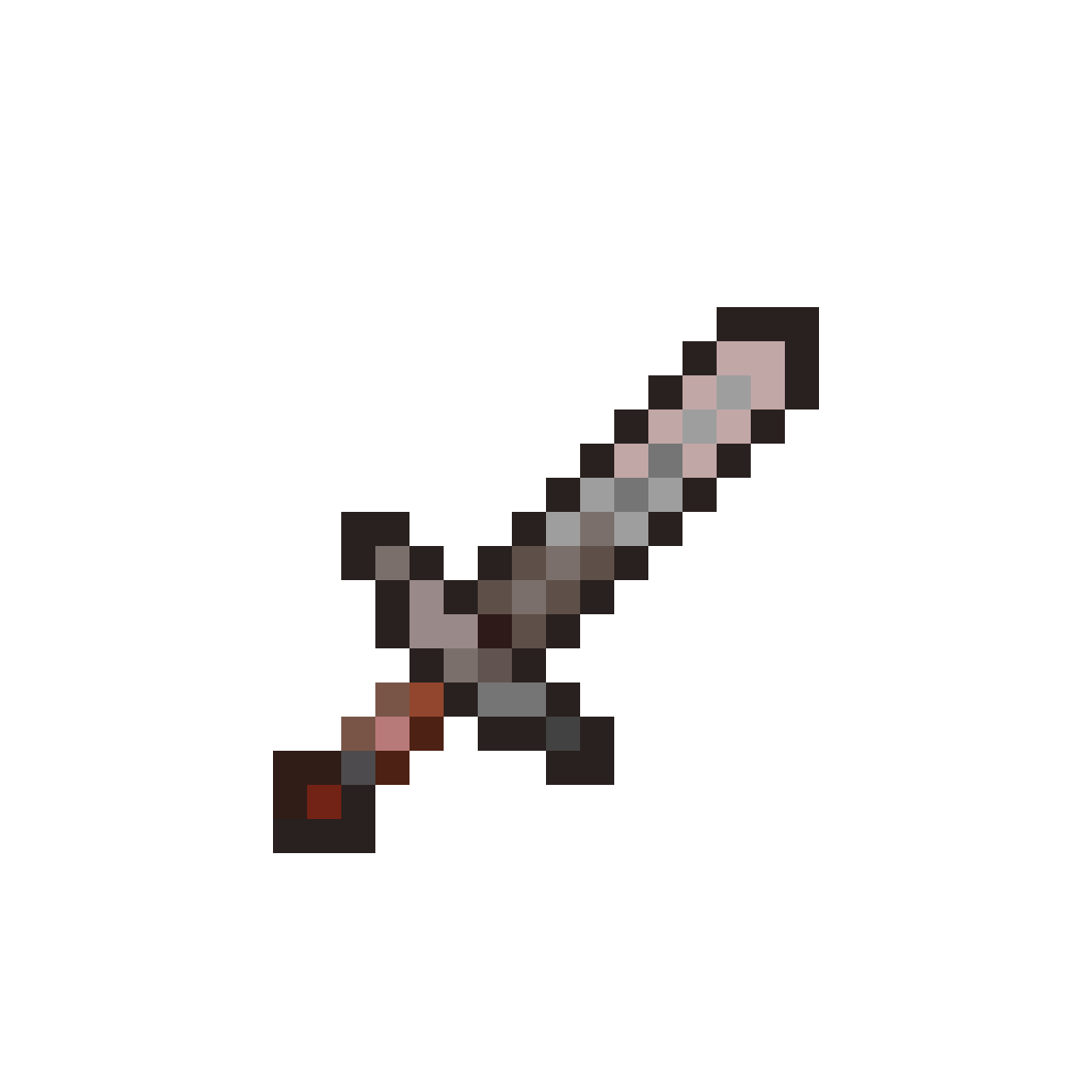 Pixilart Netherite Sword By Vortxstopstime