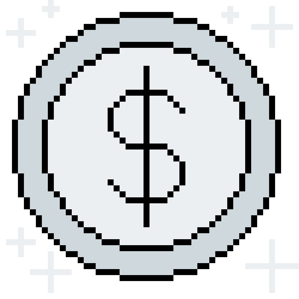 Pixilart - Silver Coin GIF by Umbral6644