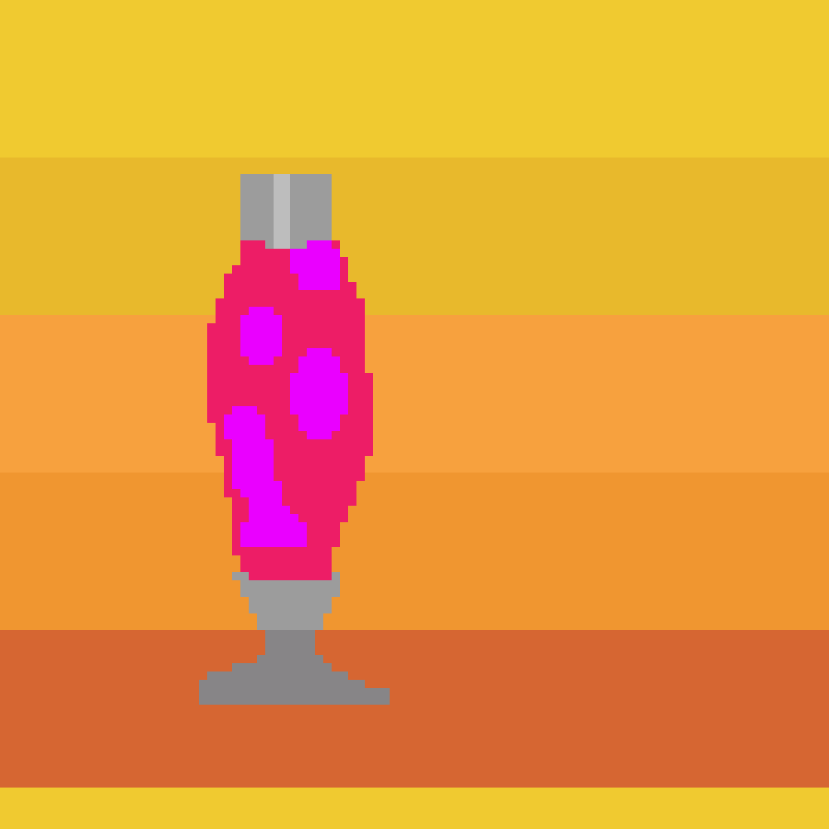 Pixilart Sunset Lava Lamp by MariaKad21