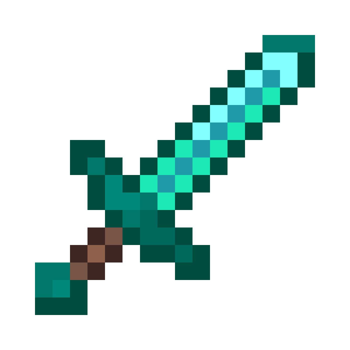 Pixilart Diamond Sword By GalaxyClaire