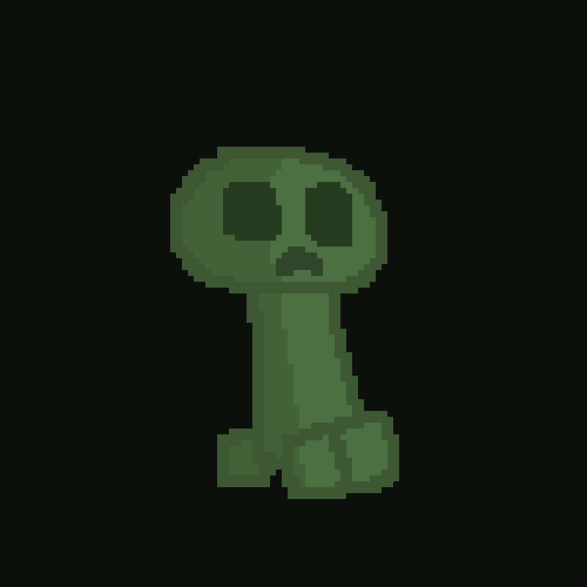 Creeper Pixel Art Gif