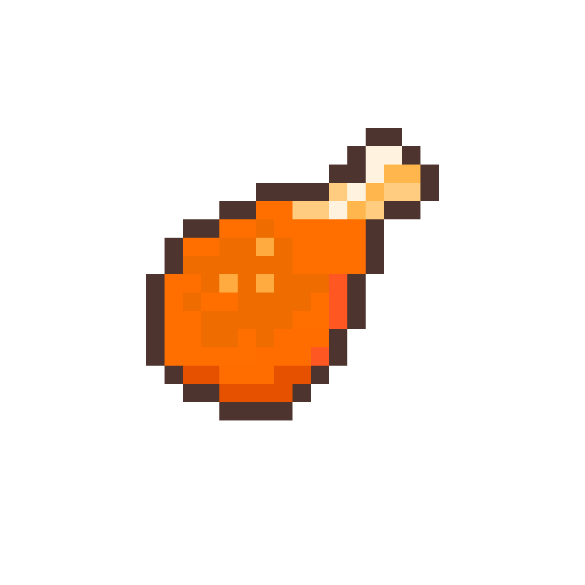 Editing Chicken Leg Free online pixel art drawing tool Pixilart