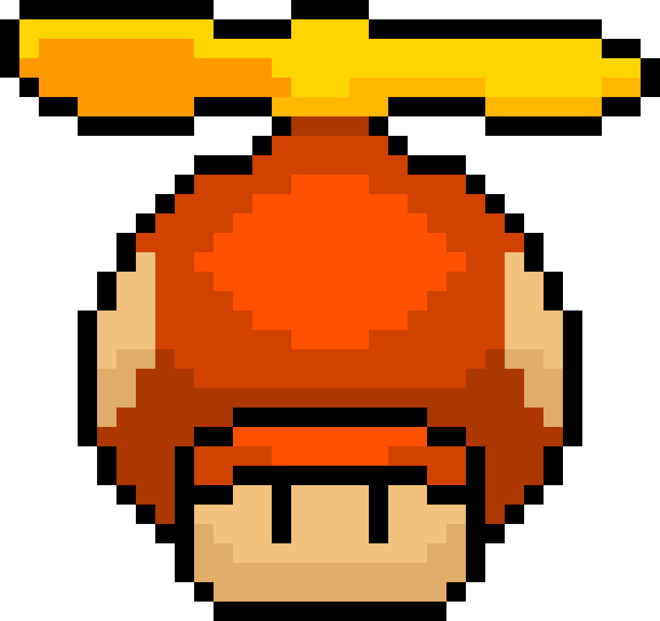 Pixilart Propeller Mushroom by Dinoshark