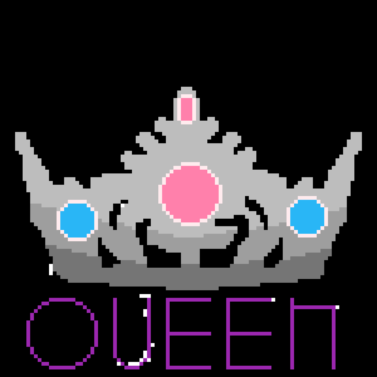 Editing Queen Crown Free online pixel art drawing tool Pixilart