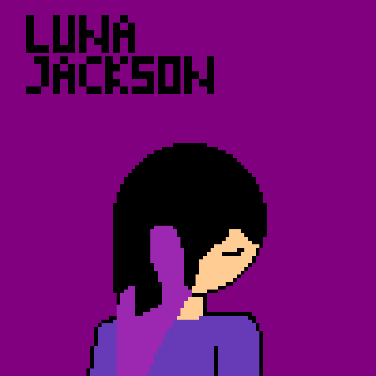 Pixilart - Luna Jackson by Wolfy-Jazzing99