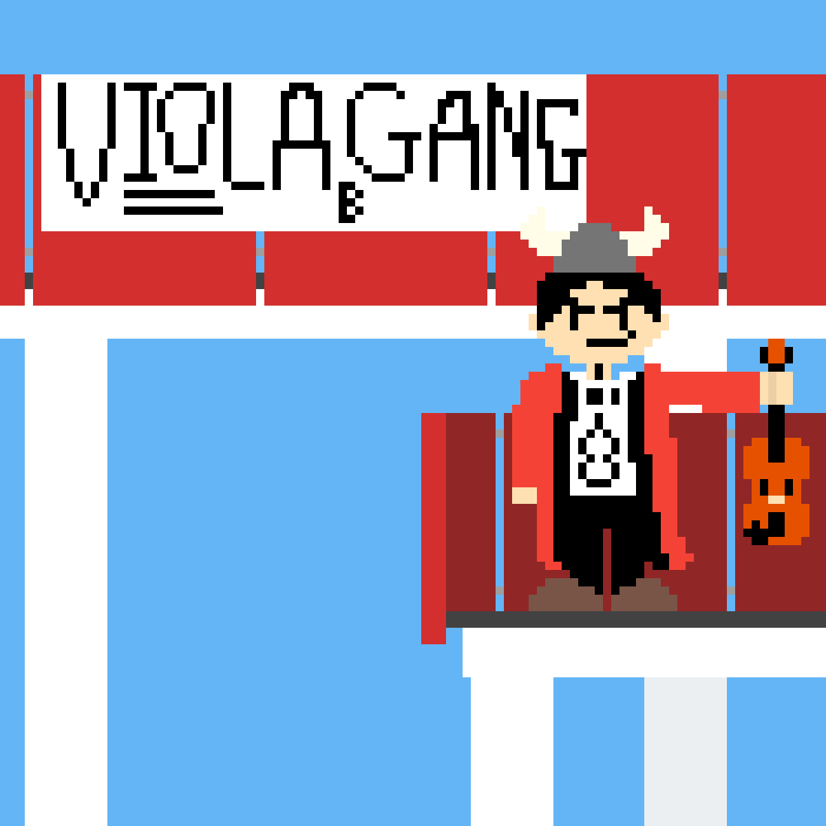 Pixilart Viola Gang by Anonymous