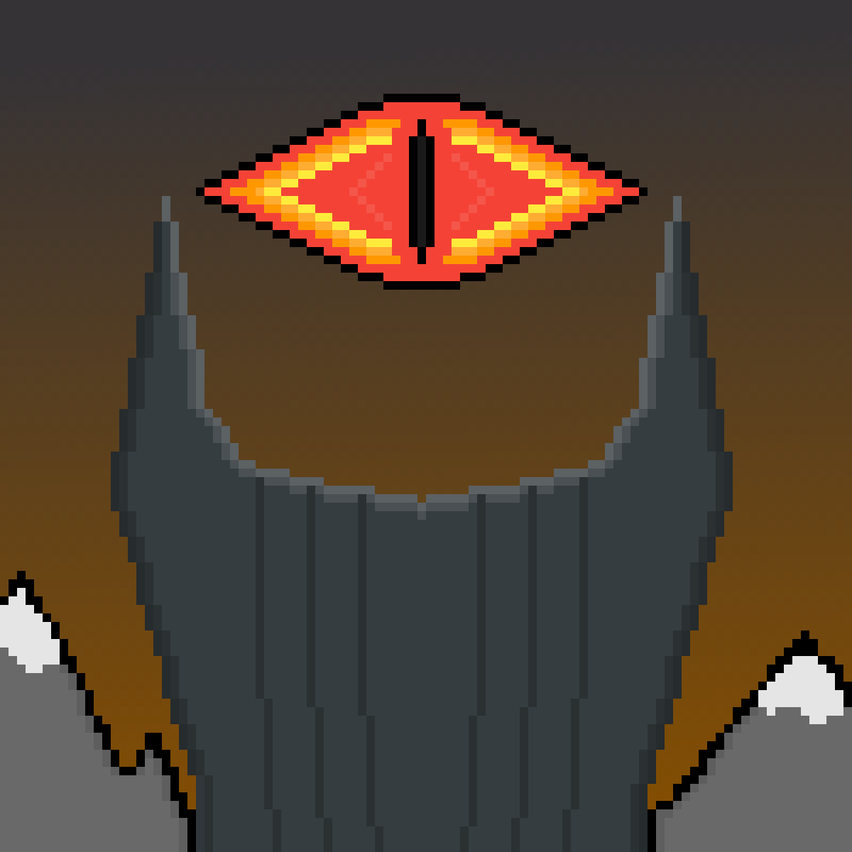 Pixilart - Eye of Sauron by Atreyos
