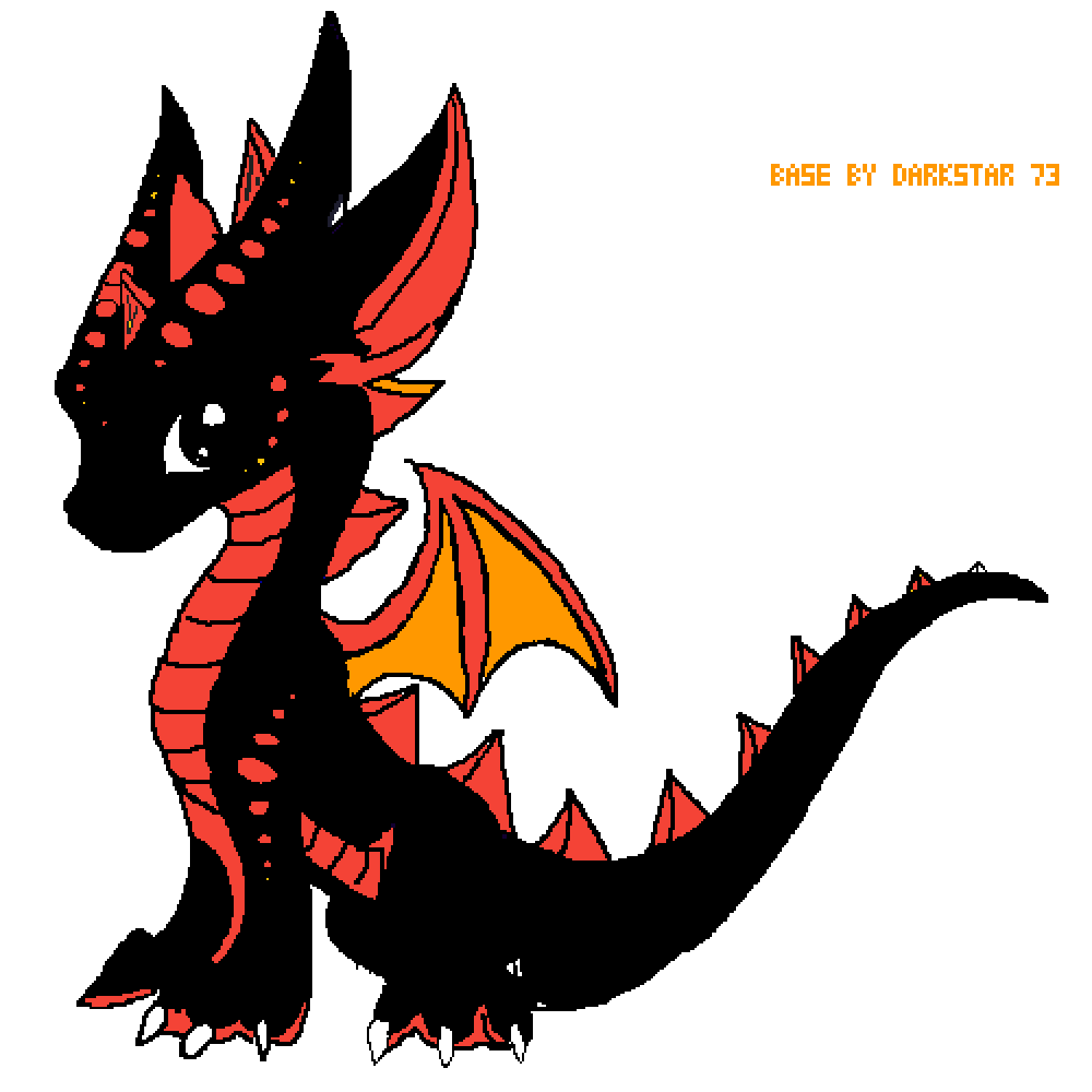 Editing The dragon - Free online pixel art drawing tool - Pixilart