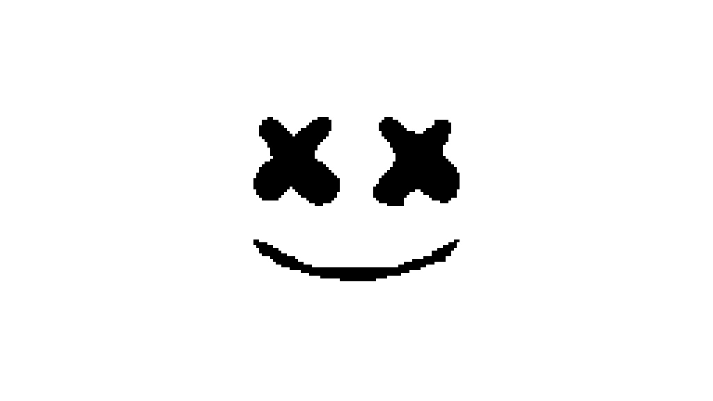 pixilart marshmello by doodleman