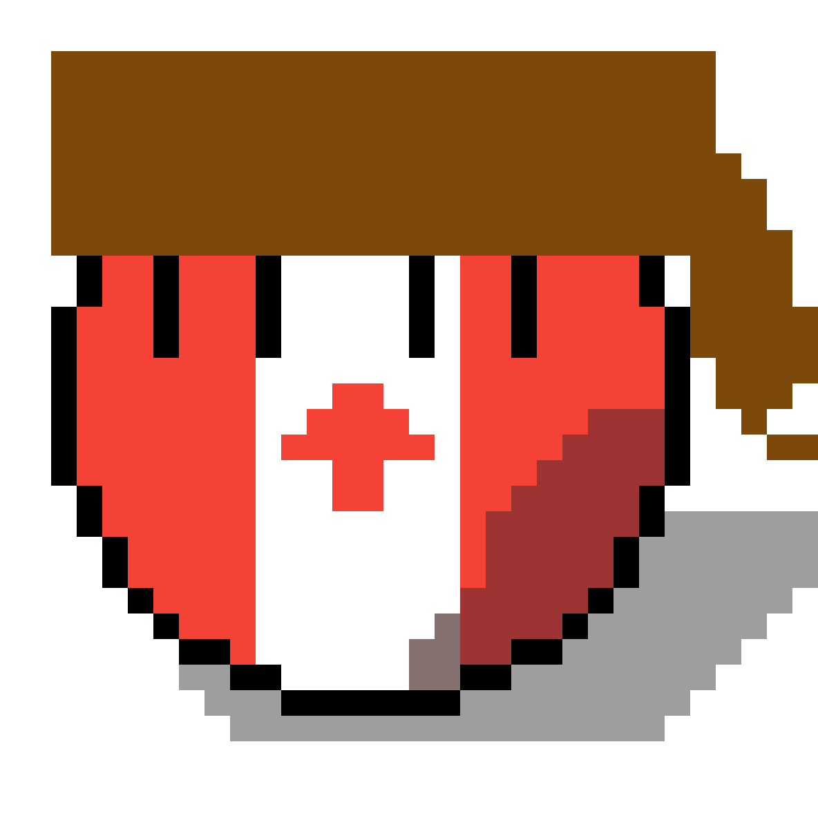 Editing Canada (Countryball) Free online pixel art drawing tool