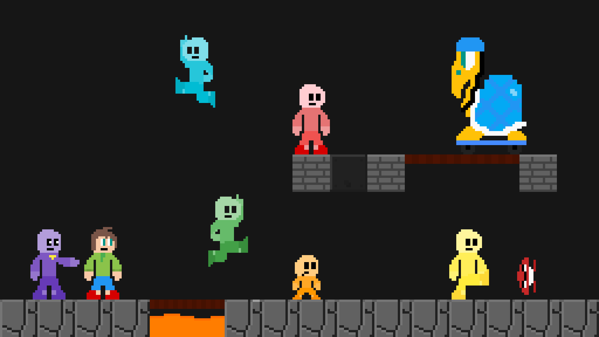 Pixilart - Mario Bros Collab by BrobieDrawings