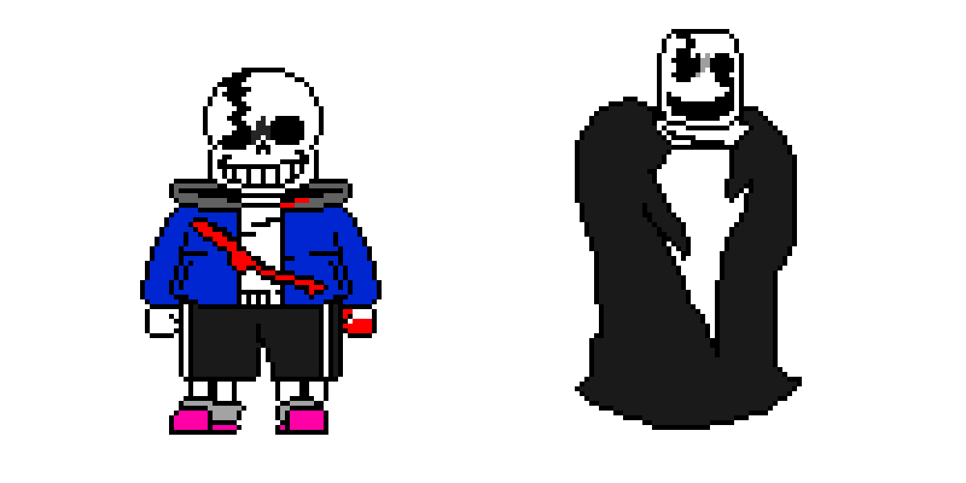 Pixilart - sans last breath by Greenrblx