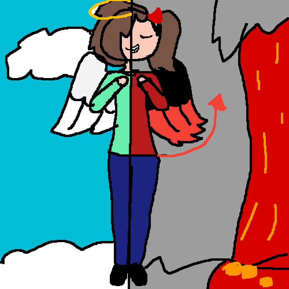 half and half by cats4life