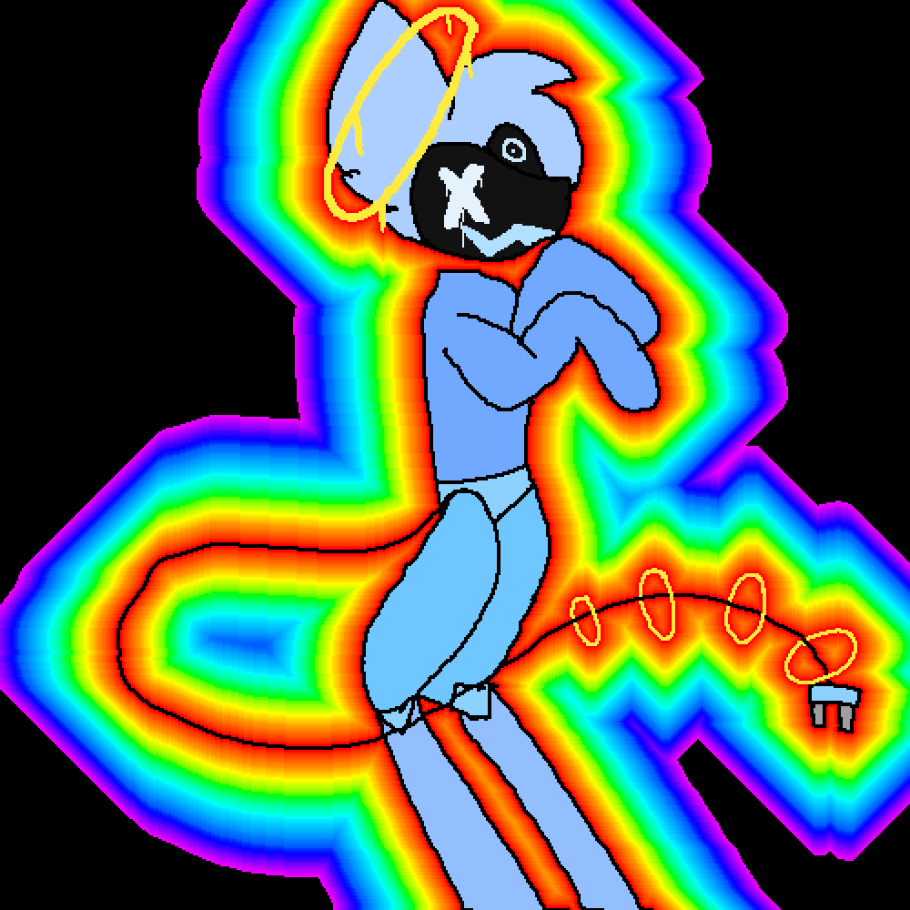 Pixilart - protogen by infinity-senpai