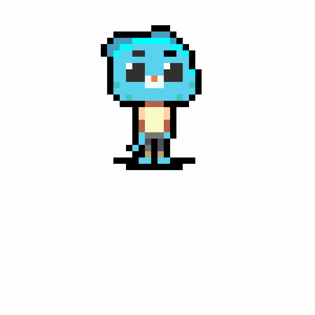 Pixilart gumball by cakepop