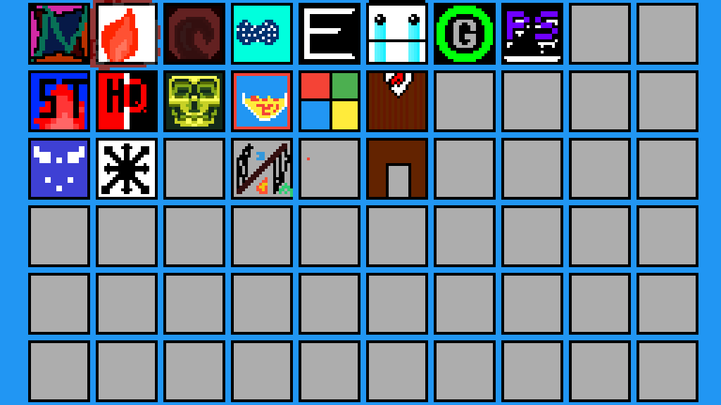 I put in the symbol on Toriel's dress and the symbol of