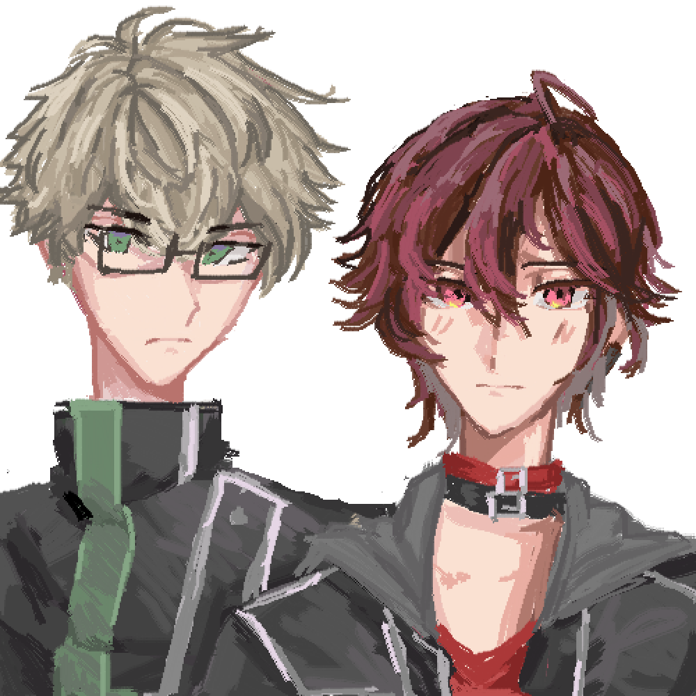 Pixilart Shin and kent by Friedfishtticks