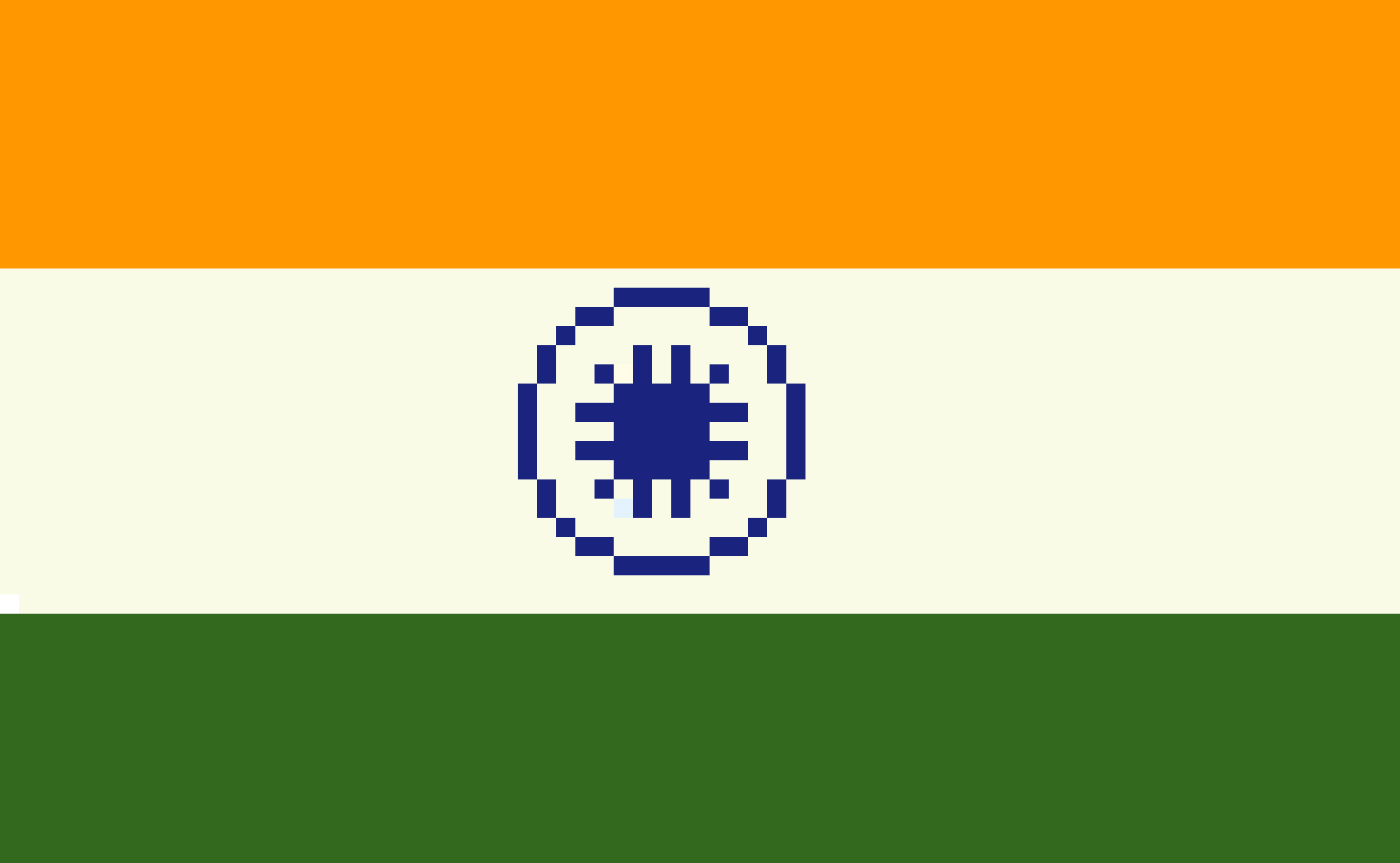 Pixilart India Flag by AngryCiv1lian