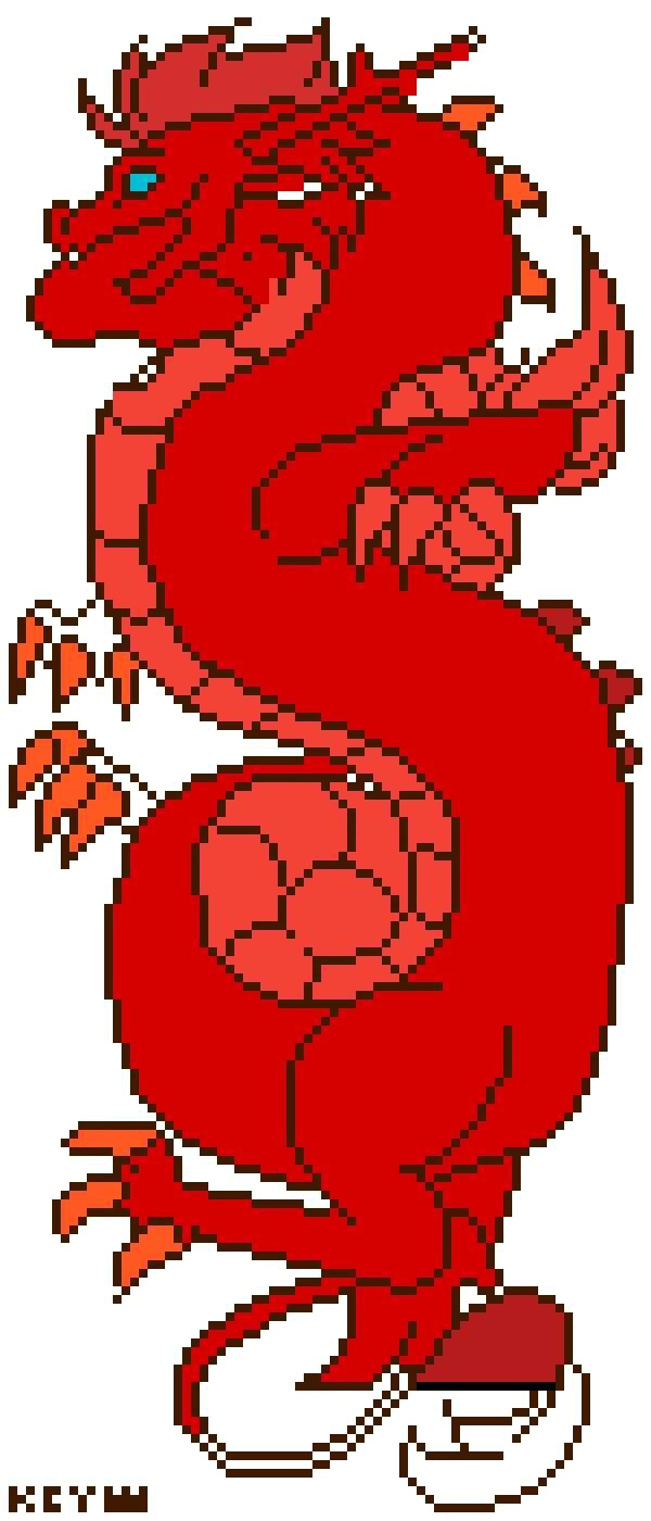 Editing Dragon - Free online pixel art drawing tool - Pixilart