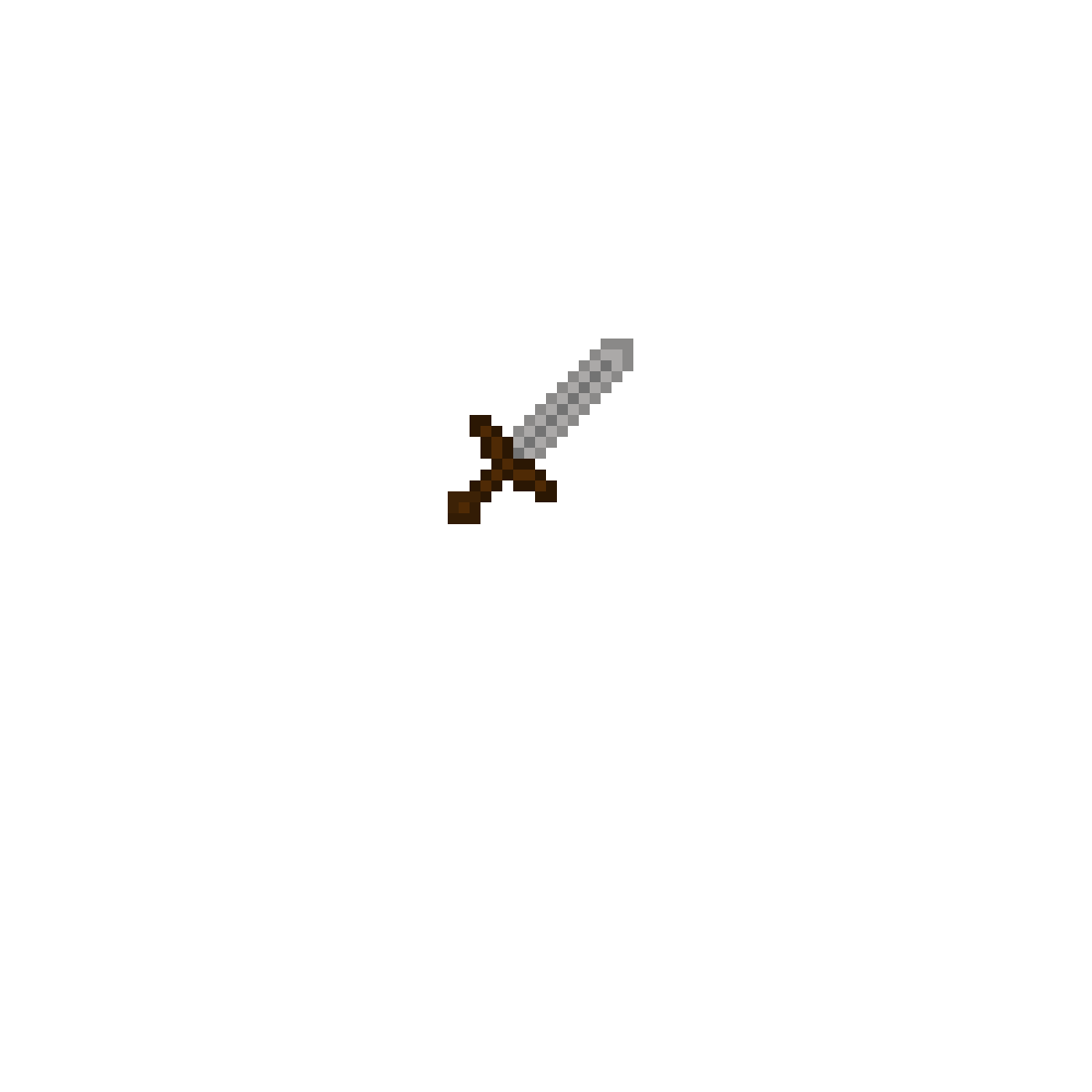 Pixilart shiny iron sword by jurascoisland1