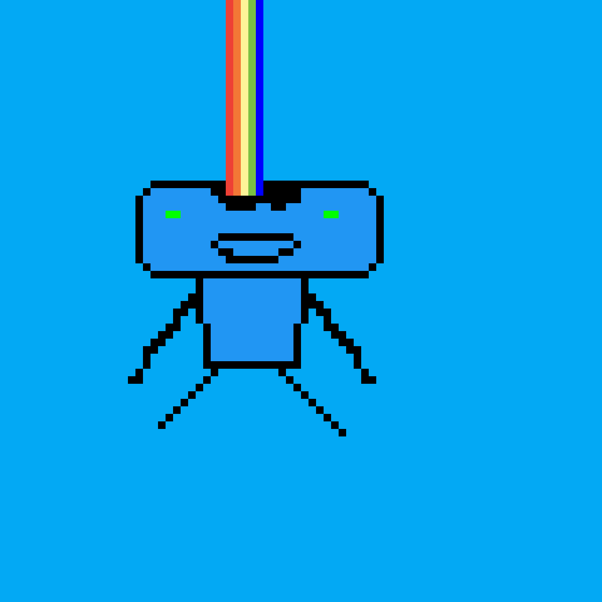 Pixilart Jumping Jacker by Bandit