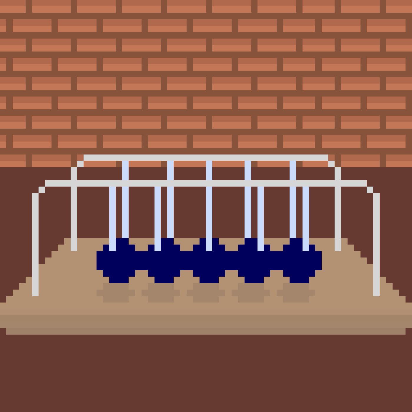 Pixilart Newton cradle by Aginass