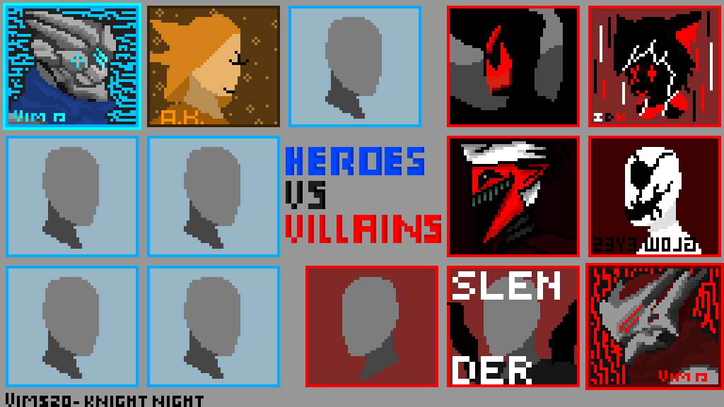 Pixilart Heroes Vs Villains Collab By Idklolol Pixilart Heroes Vs Villains Collab By Idklolol